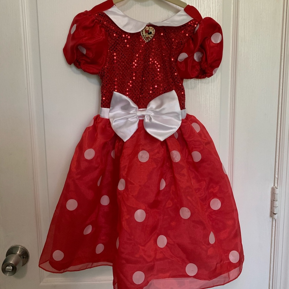 Disney Minnie Mouse Dress with matching ears